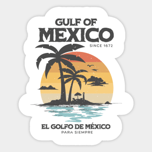 Gulf of Mexico Forever Sticker